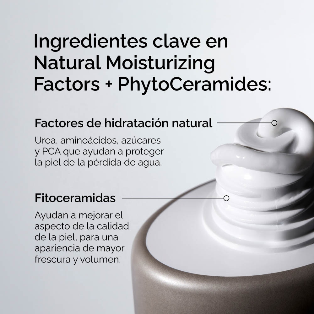 NATURAL MOISTURIZING FACTORS + PHYTOCERAMIDES (CREMA FACIAL HIDRATANTE CON FITOCERAMIDAS)